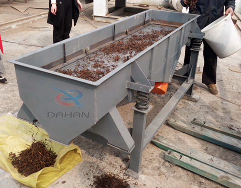 黃花菜除雜振動(dòng)篩